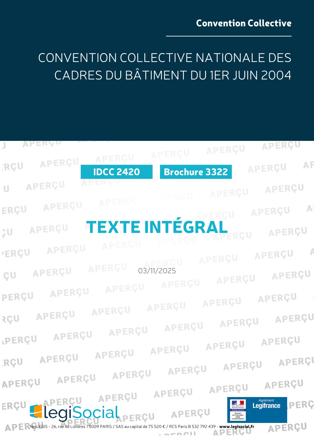 Ccn Cadre Du Bâtiment _ Convention Cadres Du Bâtiment – IAPQ